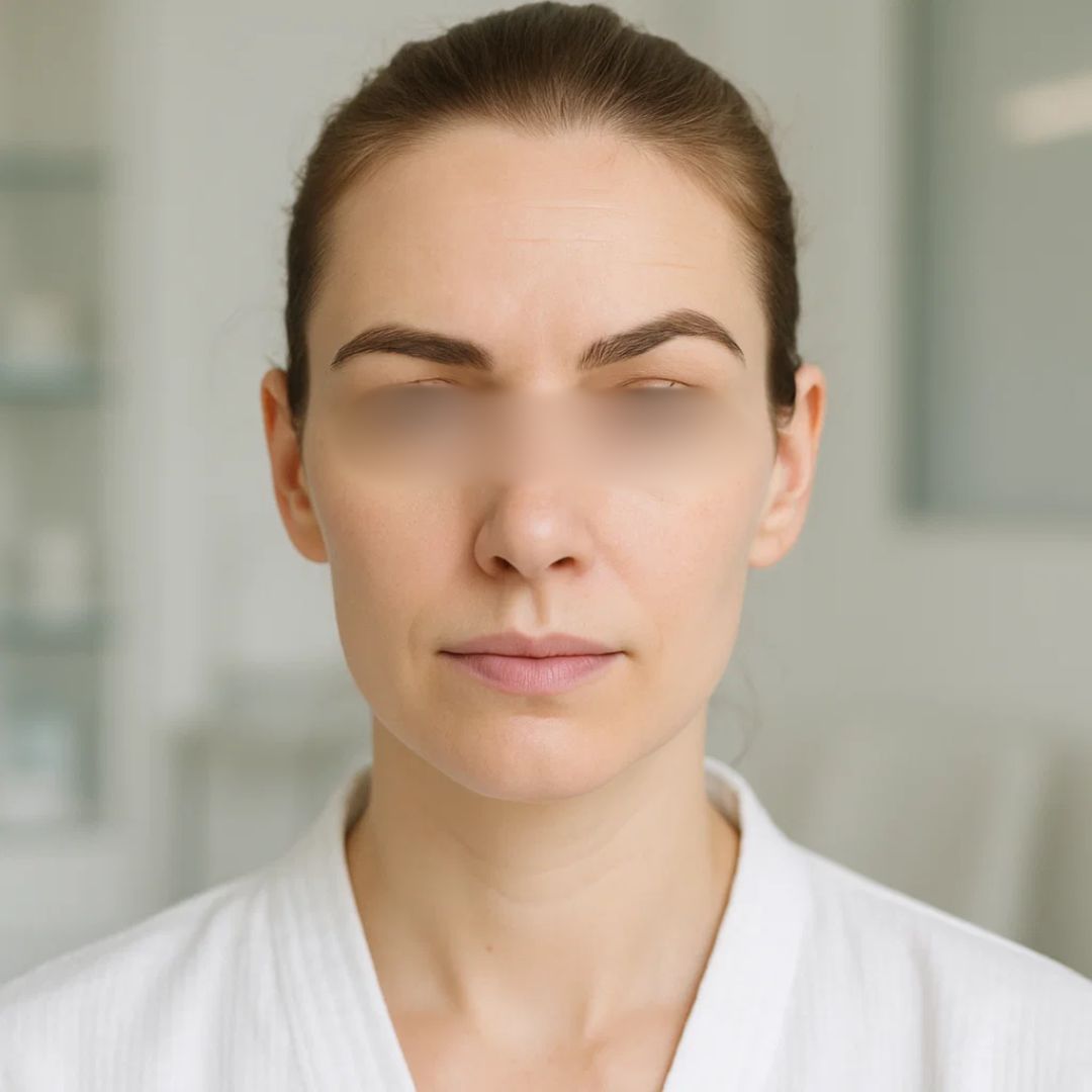 Sourcils asymétriques